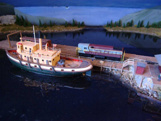 CPR Tugboat at Kootenay Landing CPR Tugboat at Kootenay Landing