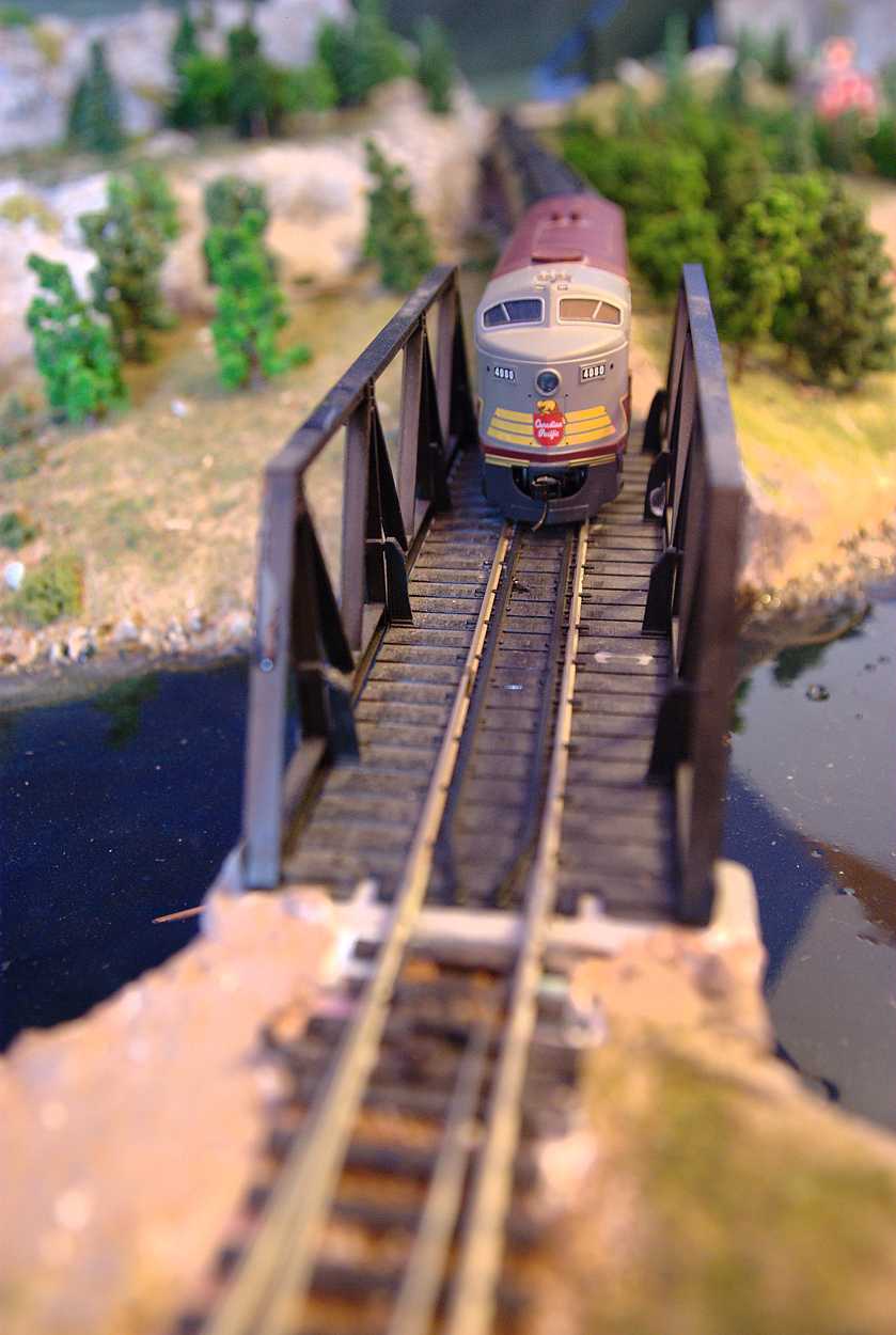 Train Over River