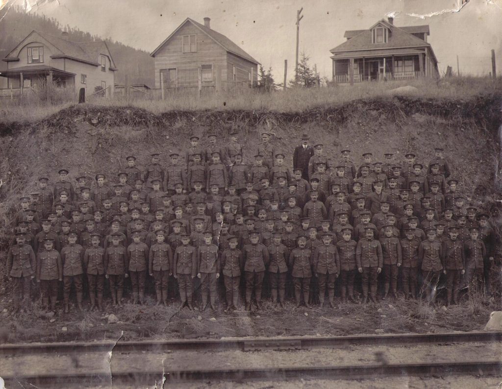 Forestry Corps, 1917, Creston BC