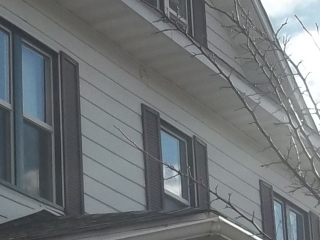 A three-story house that used to be one story